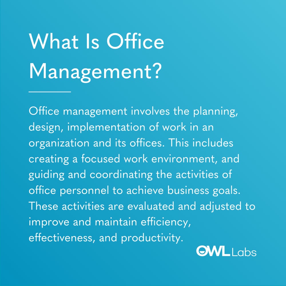 What Is Office Management? Here's Everything You Need to Know